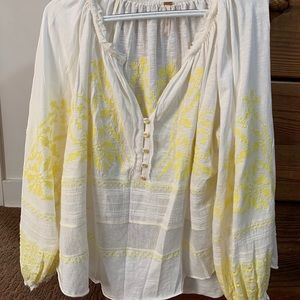Free People Persuasion Top Ivory